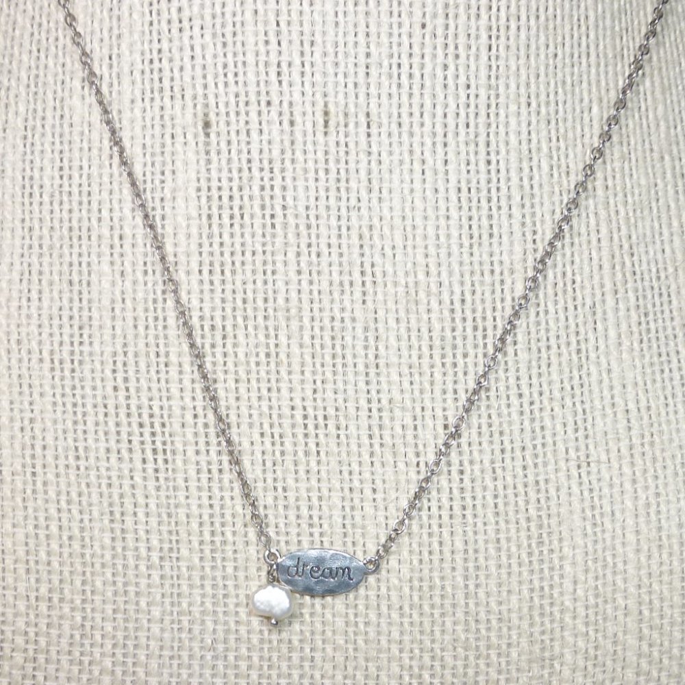 Silpada N2402 Sterling Silver Dream Pearl Necklace .925 - Picture 3 of 6
